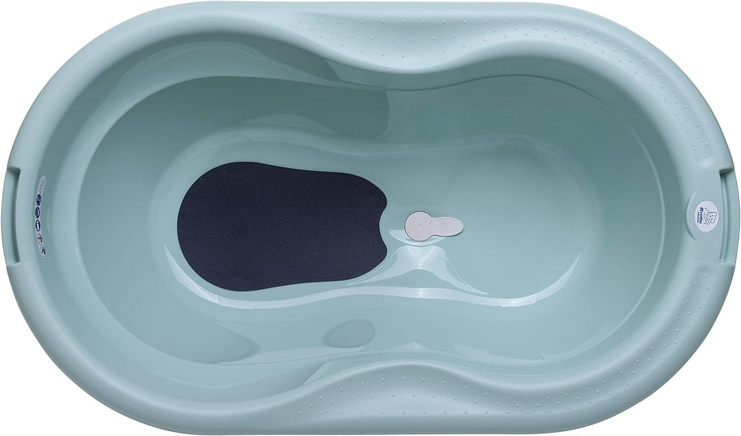 Rotho Babydesign 20001 0292 Top Badewanne lagoon, blau, 76,5 x 44,5 x 22 cm, Lagoon