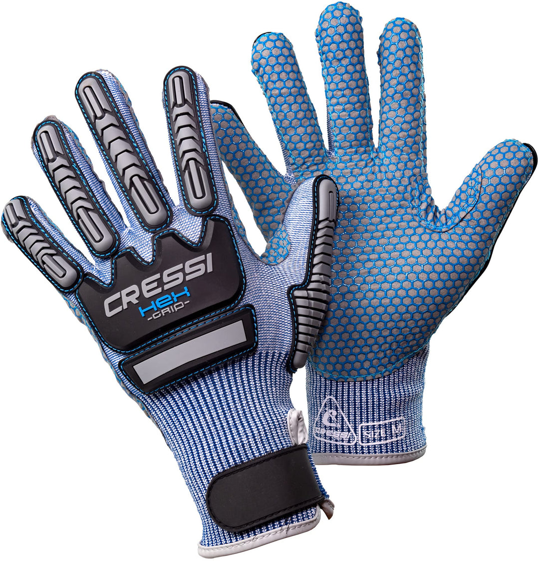 Cressi Unisex-Adult Hex Grip Gloves Tauchhandschuhe, S