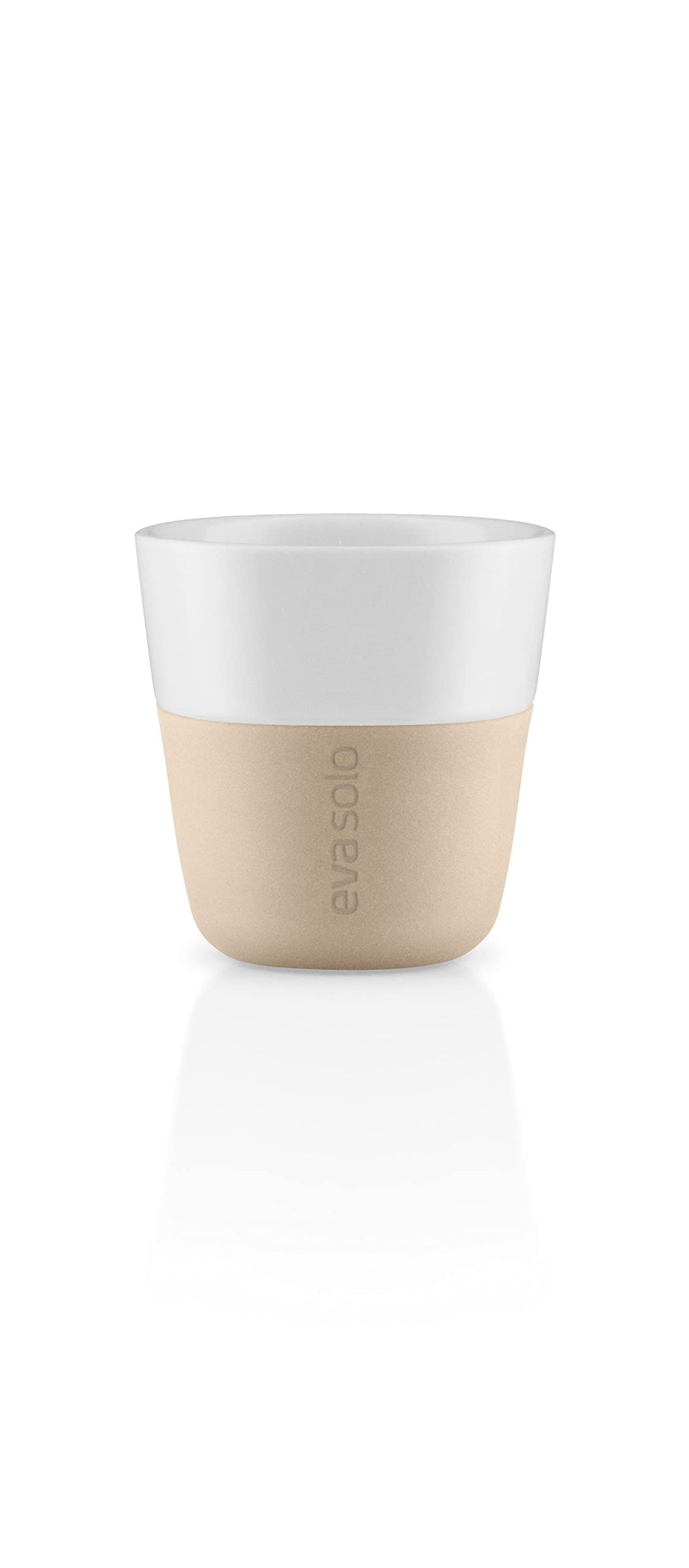 EVA SOLO | Espresso Becher | 80 ml | Gut zu halten durch Silikonbeschichtung | Spülmaschinenfest | S