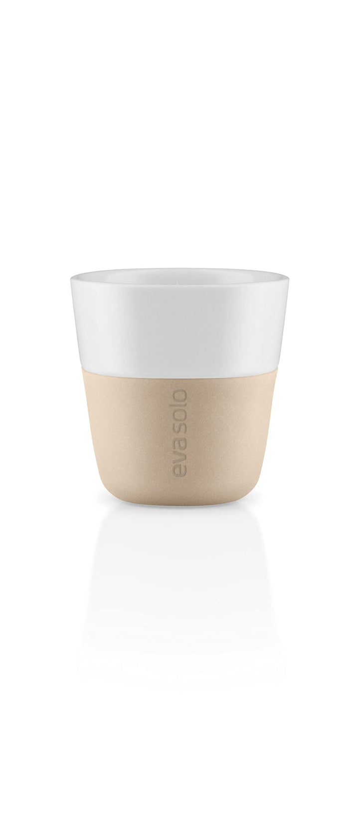 EVA SOLO | Espresso Becher | 80 ml | Gut zu halten durch Silikonbeschichtung | Spülmaschinenfest | S