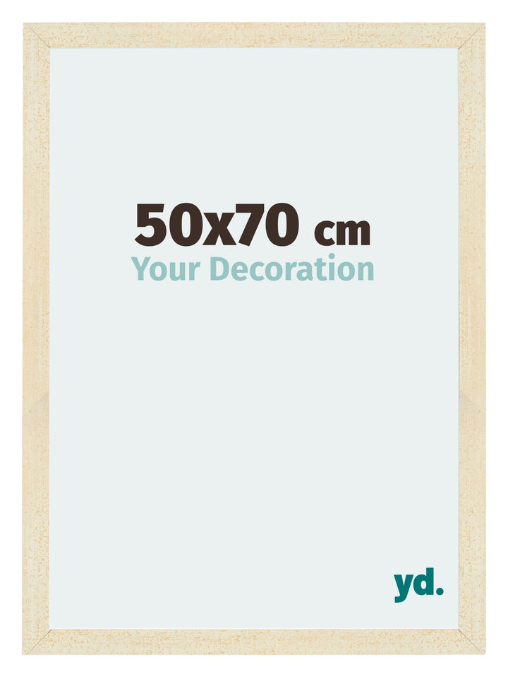 yd. Your Decoration - Bilderrahmen 50x70 cm - Bilderrahmen aus MDF mit Acrylglas - Antireflex - Ausg