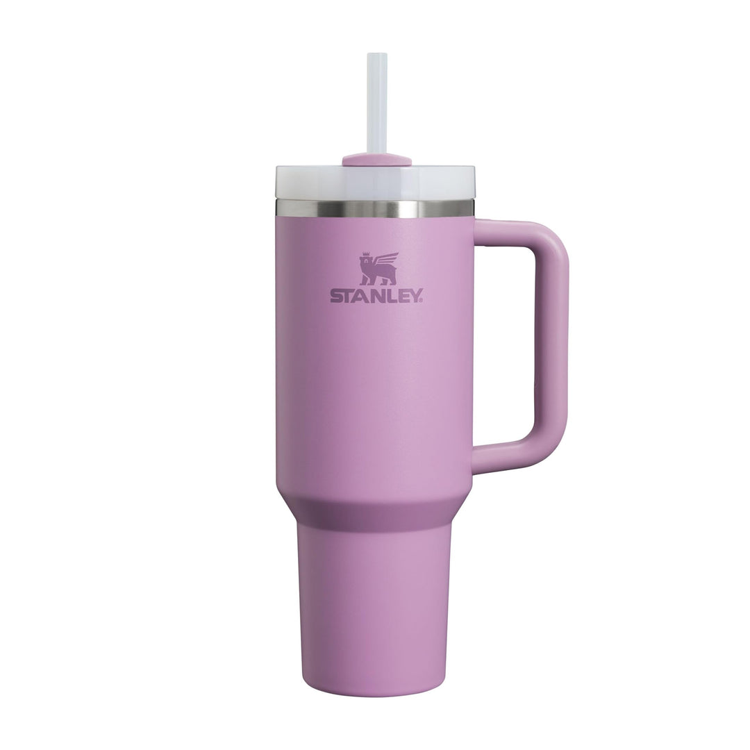 STANLEY Quencher H2.0 FlowState Trinkflasche mit Strohhalm 1.2L - Thermobecher Kühlt 11 Stunden - 48