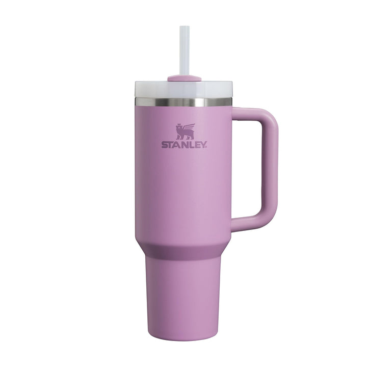 STANLEY Quencher H2.0 FlowState Trinkflasche mit Strohhalm 1.2L - Thermobecher Kühlt 11 Stunden - 48