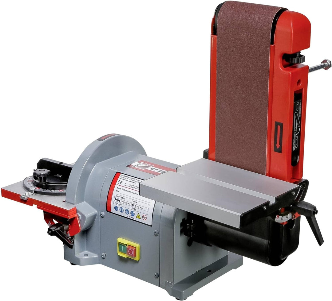 Holzmann Maschinen 1889868 BT203-914_230V Band-und Tellerschleifer 550W 20.3cm