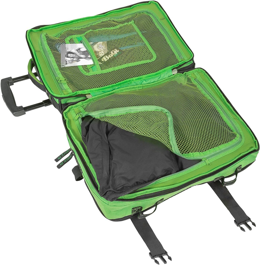BoGi Bag BoGi Bag Koffer, 52 cm, 40 Liter, grün/schwarz Grün / Schwarz