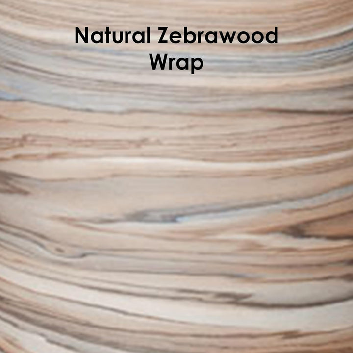 TAMA WP1465BK-NZW Snare Drum - 6.5" x 14" - Natural Zebra Wood
