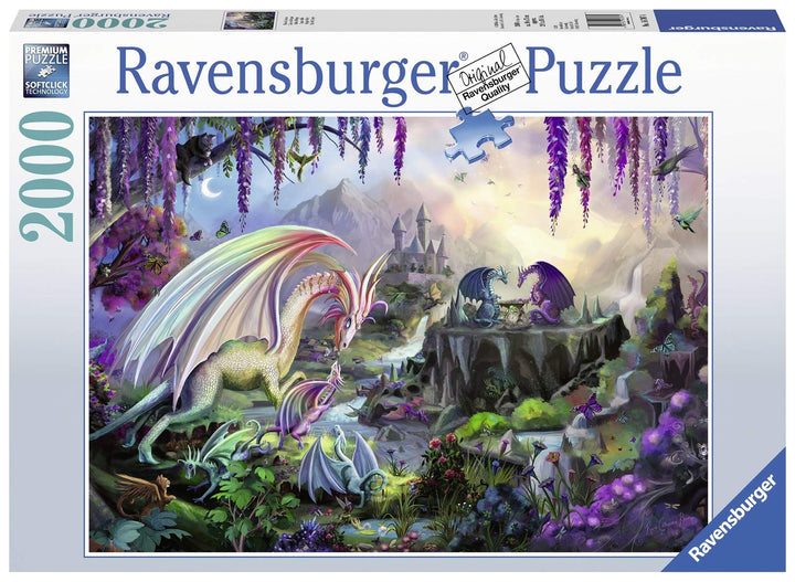 Ravensburger 16707 Drachen-Tal Puzzle mit 2000 Teilen,