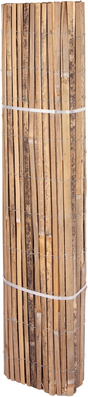 Windhager Sichtschutzmatte Mitake, Zaunmatte aus Bambus, Bambusmatte, Sichtschutz-Zaun aus naturbela