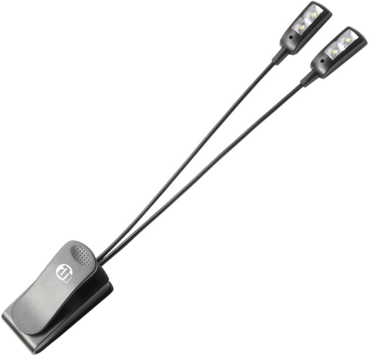 10 Stück ADAM HALL SLED2PRO SLED 2 Pro LED-Notenpultleuchte (4x Leuchtdioden, 2x Schwanenhälse) Flex