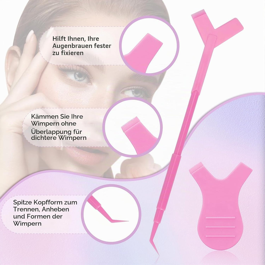 Libeauty Wimpernlifting Set &amp; Augenbrauen Lifting Set – Lash Lifting Kit für Natürlich Geschwungene