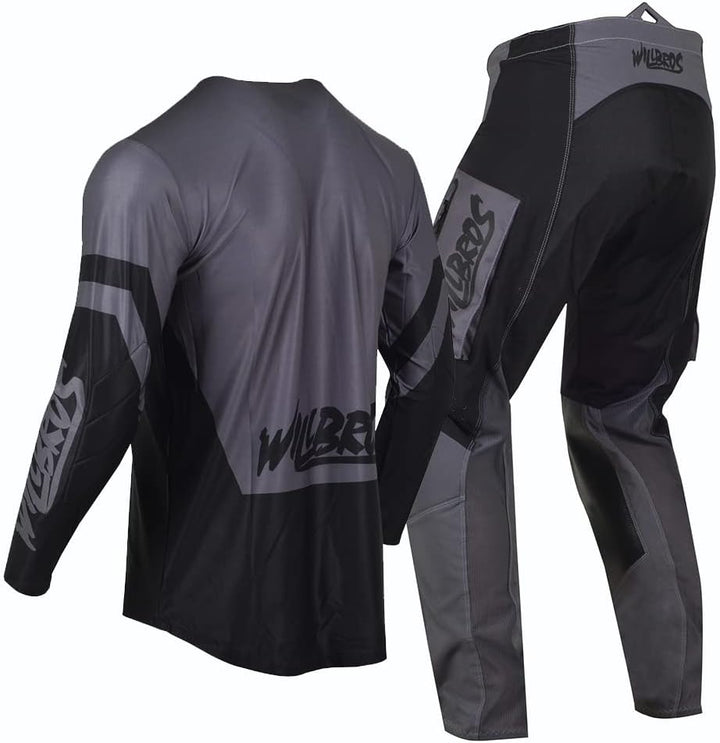 Willbros Motocross Jersey Hose Combo Männer Frauen Dreckiges Fahrrad MX Ausrüstungsset Offroad mit R
