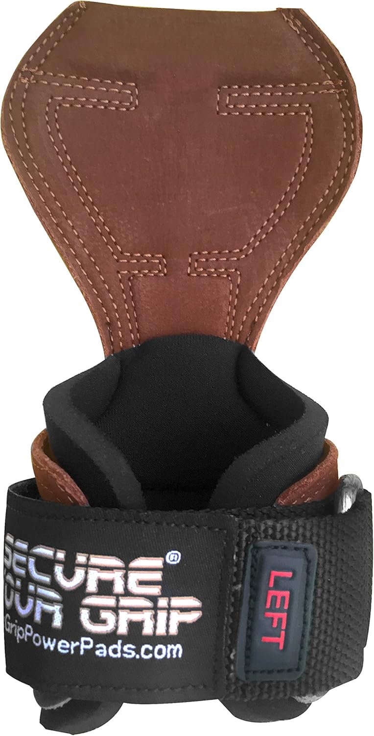 Cobra Grips V2 Lifting Griffe Gewicht Versa Handschuhe Alternative Power PRO BROWN LEATHER V1, PRO B
