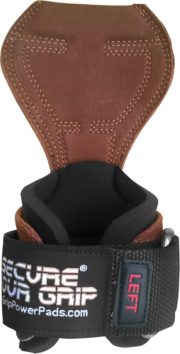 Cobra Grips V2 Lifting Griffe Gewicht Versa Handschuhe Alternative Power PRO BROWN LEATHER V1, PRO B