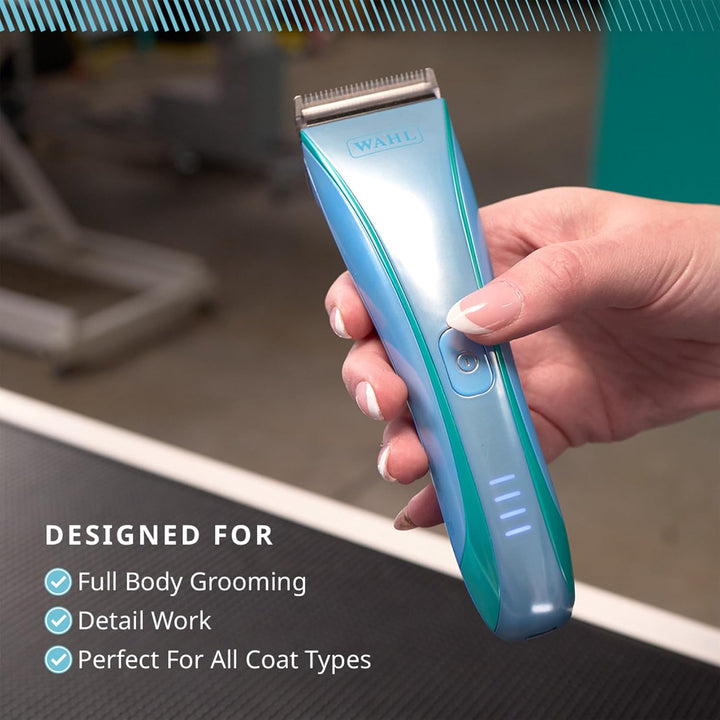 Wahl Motiva 2 Blue Ivy Schermaschinen-Set, Blau