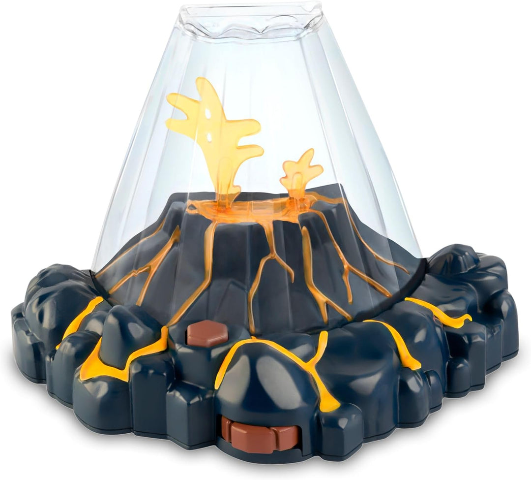 Aqua Dragon Volcanic Tank, rote LED-Lichtbasis, STEM-Lernspielzeug-Set, Eier für Wassertiere ausbrüt