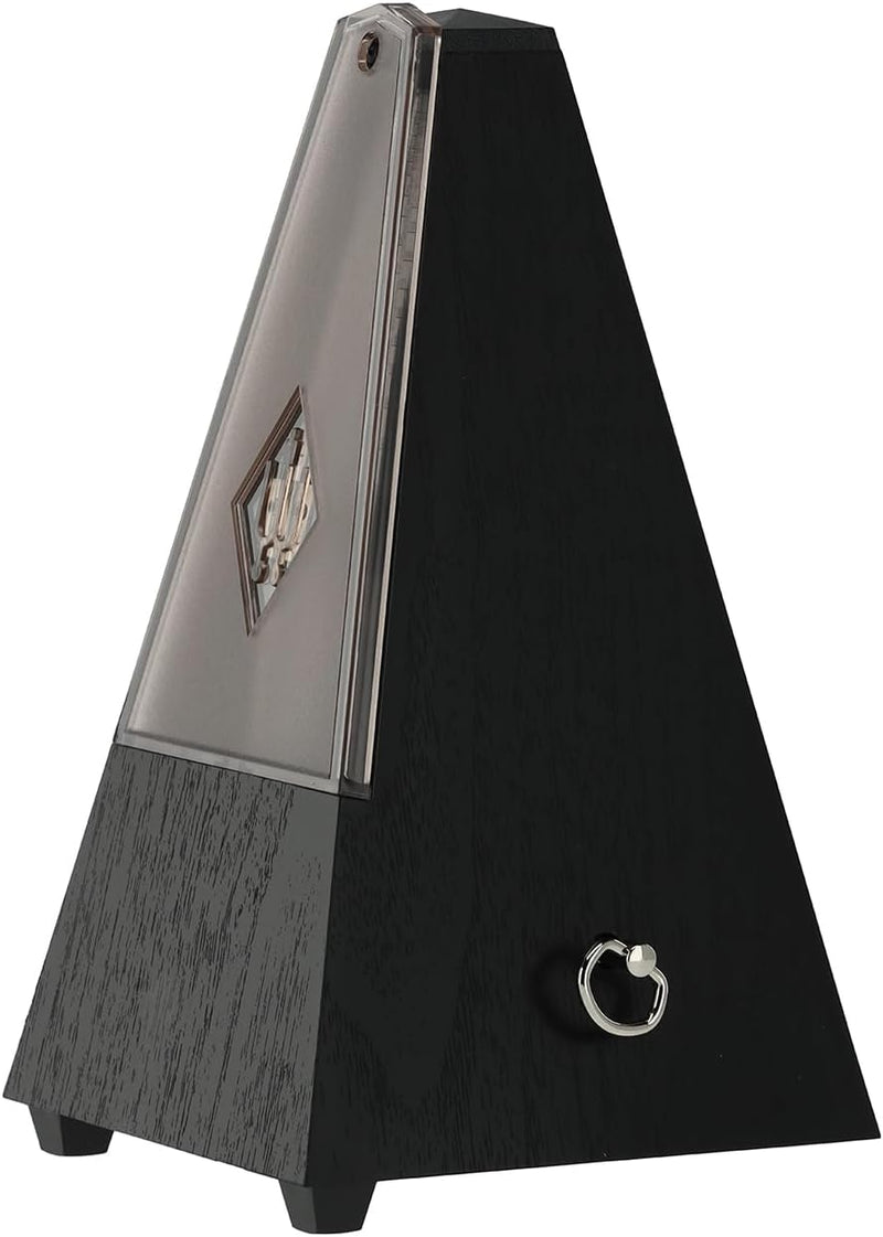 Wittner Metronom 806K Kunststoffgehäuse ohne Glocke Taktell Pyramidenform schwarz, schwarz