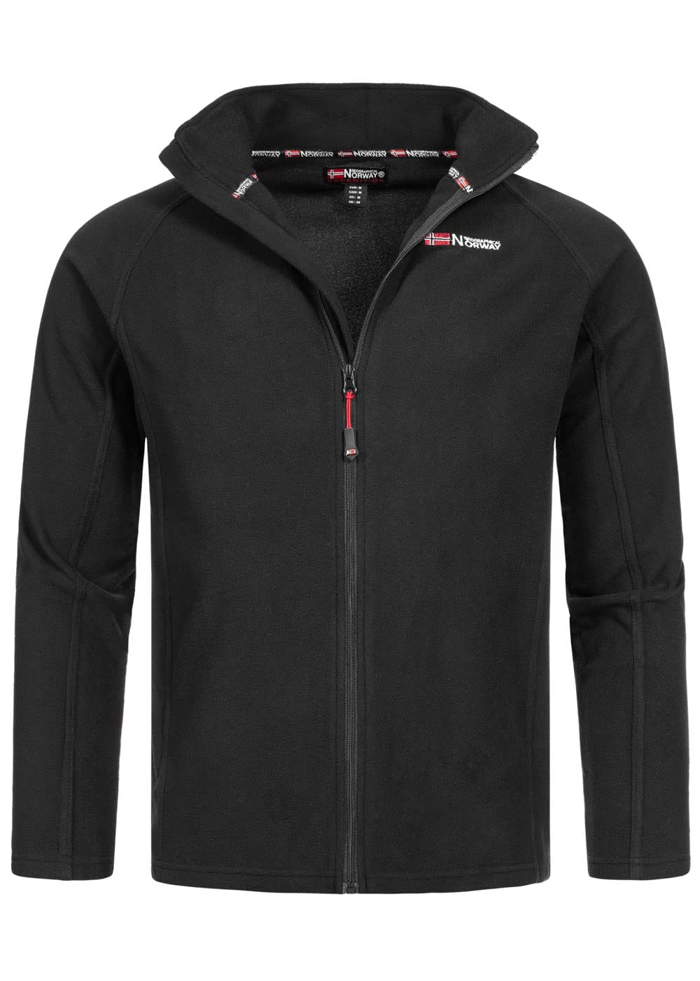 Geographical Norway Fleece für Herren Tug Schwarz 3XL, Schwarz 3XL