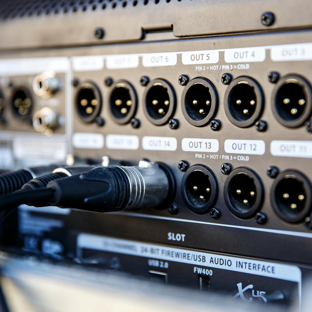 QUARKZMAN XLR Stecker auf XLR-Buchse 1,5m Mikrofonkabel Audio Adapter für Vorverstärker/Lautsprecher