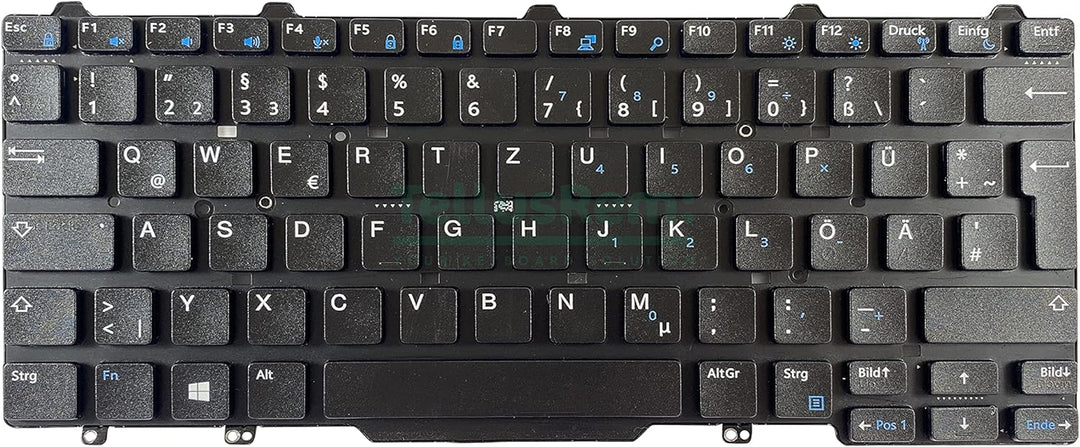 TellusRem ersatztastatur Deutsche Nicht Hintergrundbeleuchtung für Dell Latitude E5450, Latitude E74