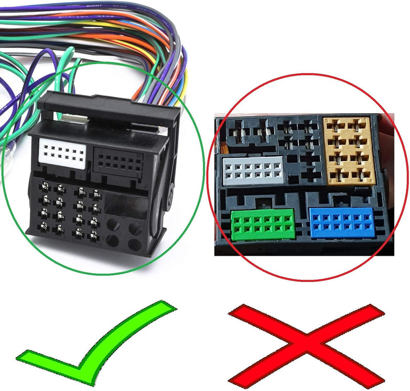 Adapter-Universe Verstärker 2 Kanal Chinch Adapter Kabel auf Quadlock Ausgang Verlängerungskabel Hig