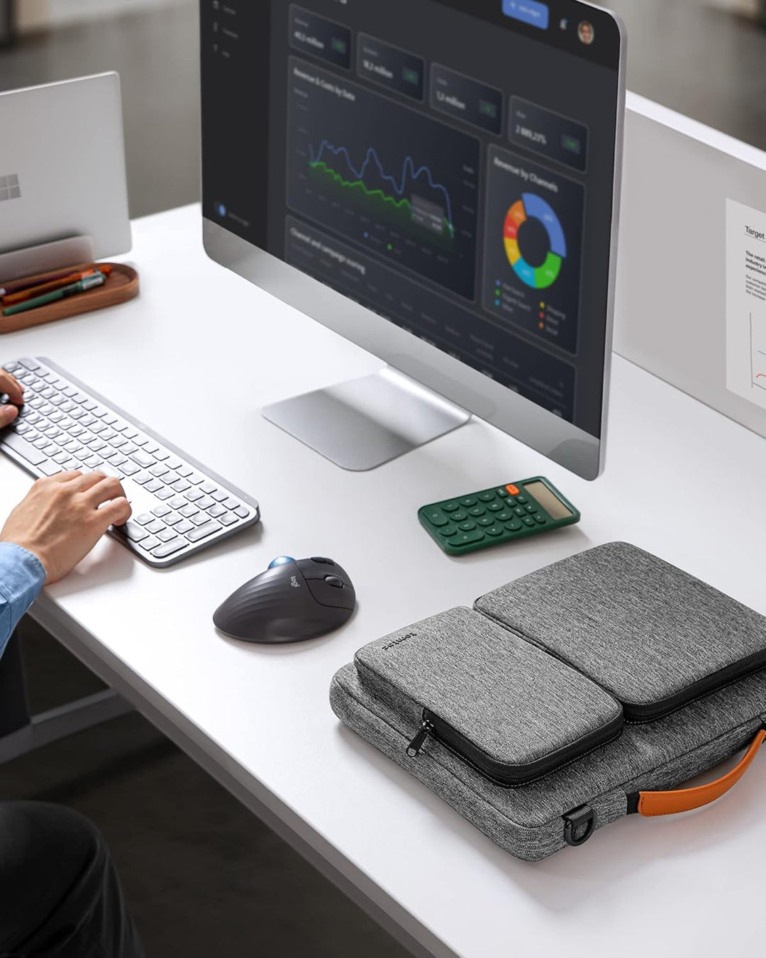 tomtoc 15,6 Zoll Tasche Hülle für 15,6" Acer Aspire/Nitro 5, 15.6 Lenovo IdeaPad, HP Pavilion/Envy,