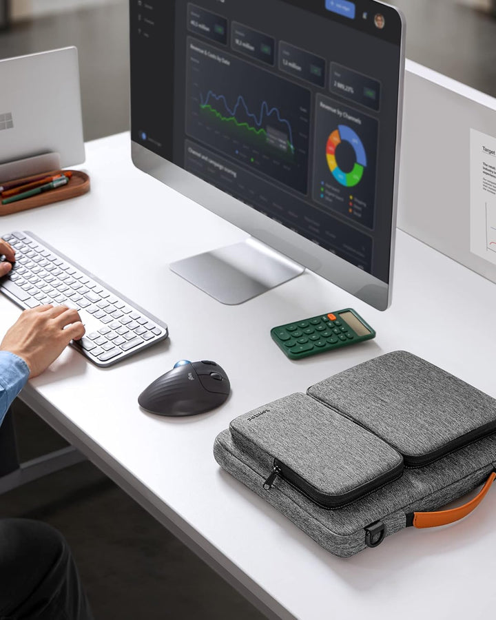 tomtoc 15,6 Zoll Tasche Hülle für 15,6" Acer Aspire/Nitro 5, 15.6 Lenovo IdeaPad, HP Pavilion/Envy,