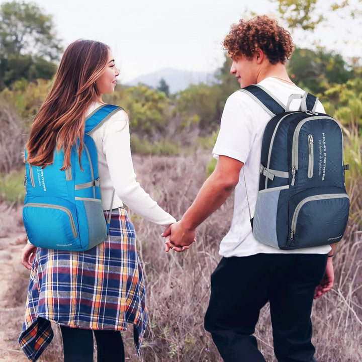 ZOMAKE Leicht Faltbarer Rucksack - Packbare Backpacks 35L,Kleiner Faltbar Rucksäcke Wanderrucksack W