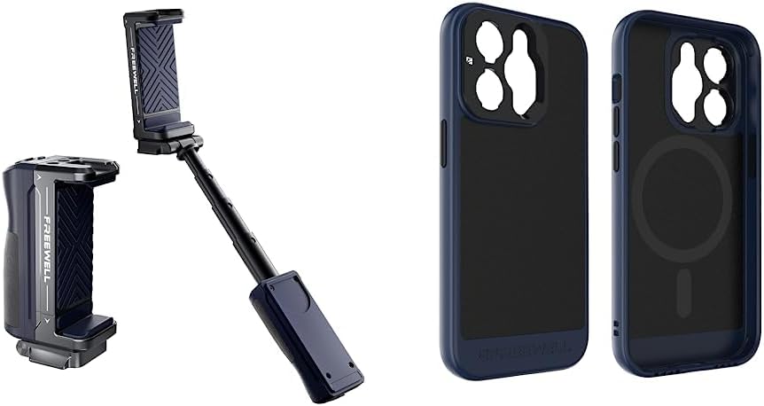 Freewell Vielseitiger Bluetooth Smartphone Selfie Grip mit ARCA Standard, kalter Schuhhalterung für