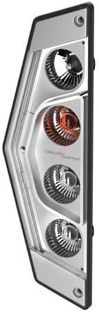 HELLA - Heckleuchte - Caraluna X - Glühlampe - 12V - Einbau/geschraubt - Lichtscheibenfarbe: rot/gla