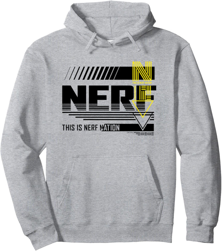Nerf This Is Nerf Nation Mashup C4 Pullover Hoodie