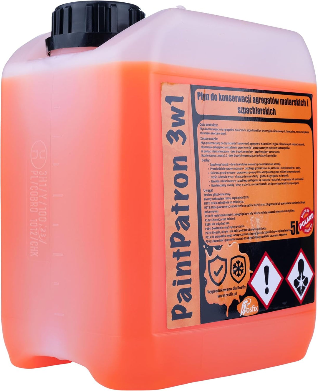 PaintPatron 3in1 Reinigungs- & Konservierungsflüssigkeit 5L – Für Farbspritzgeräte & Hochdruckreinig