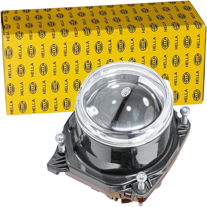 HELLA - Halogen/DE-Hauptscheinwerfer - 90mm Performance - 12V - rund - Referenzzahl: 12.5 - Einbau -