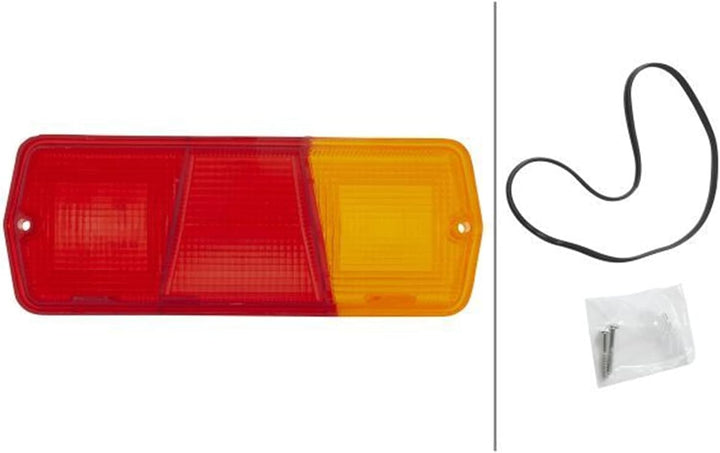 HELLA - Heckleuchte - Halogen - für u.a. Mercedes-Benz T1 Platform/Chassis (602) - ECE/CCC - links -