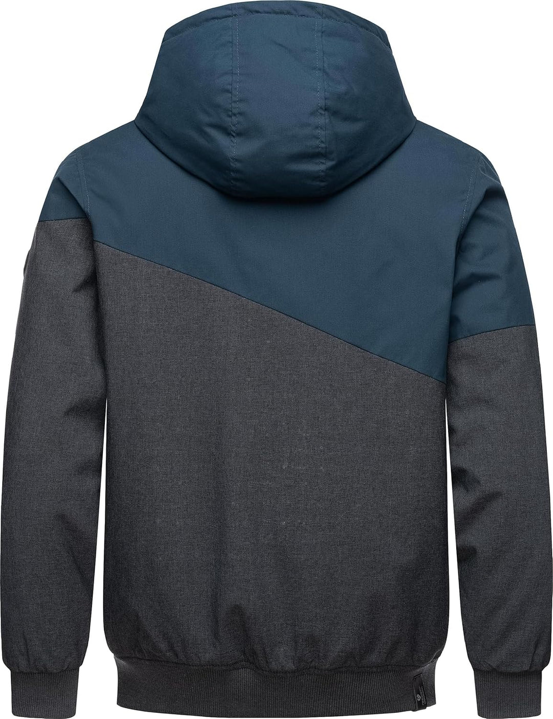Ragwear Herren warme Winterjacke kurz mit Verstellbarer Kapuze Wings S-3XL XL Dark Grey23, XL Dark G