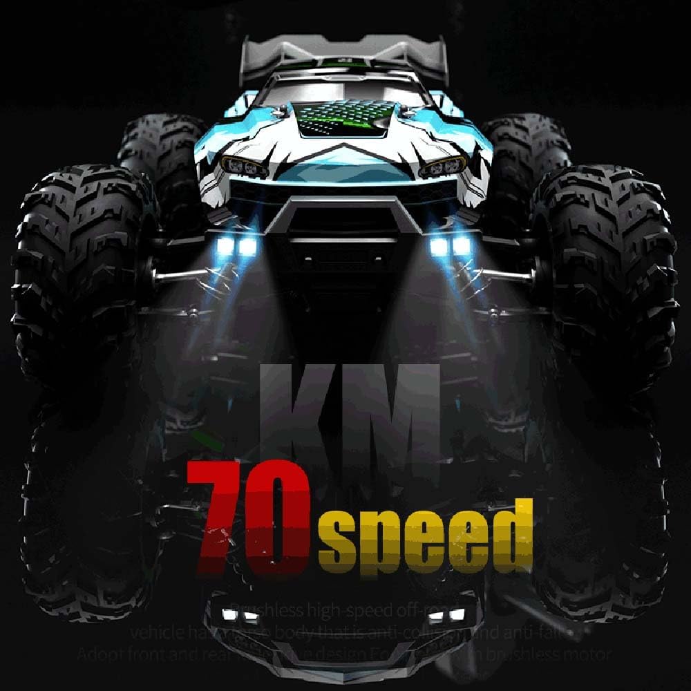X-Verse 16102PRO Ferngesteuertes Auto mit Bürstenloser Motor, 1:16 4WD RC Auto Geländewagen Offroad,