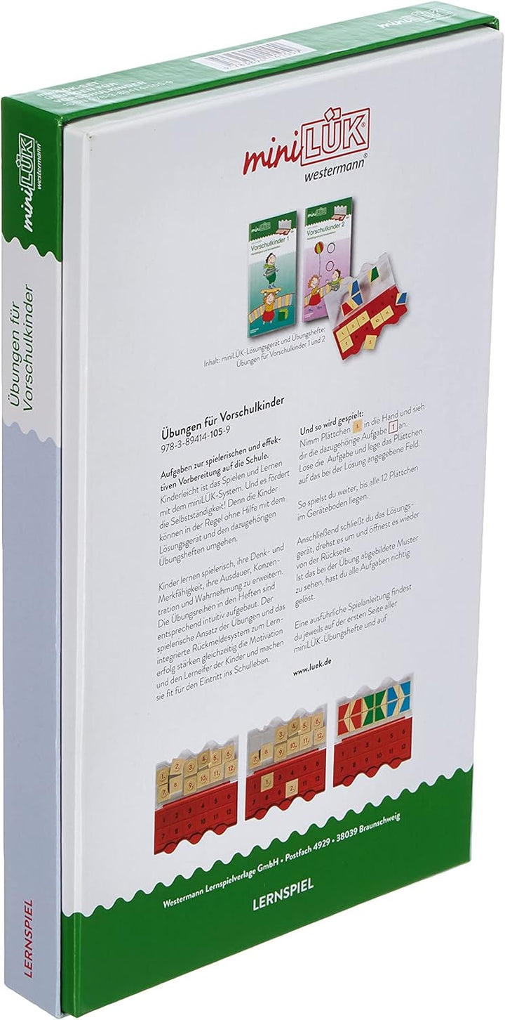 miniLÜK-Sets: miniLÜK-Set: Kindergarten/Vorschule: Übungen für Vorschulkinder (miniLÜK-Sets: Kasten