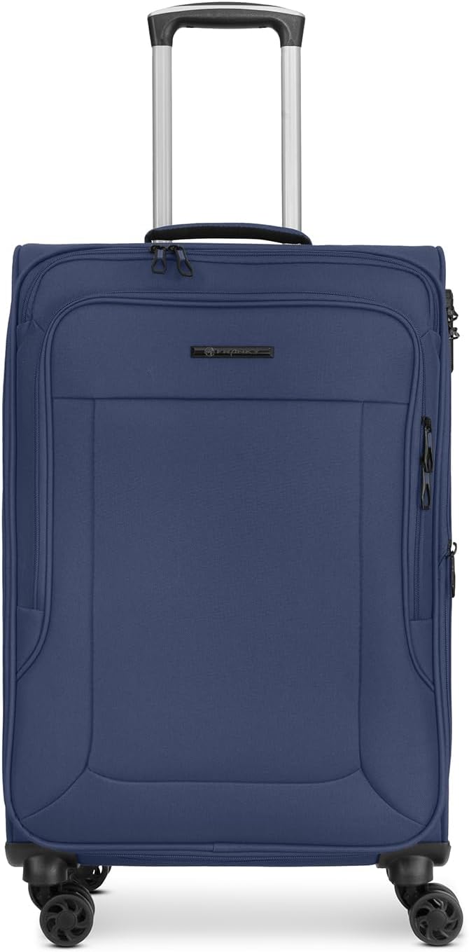 Franky Check-in Koffer für Damen und Herren | mittelgrosser Trolley 42 x 29 x 69 cm aus hochwertigem