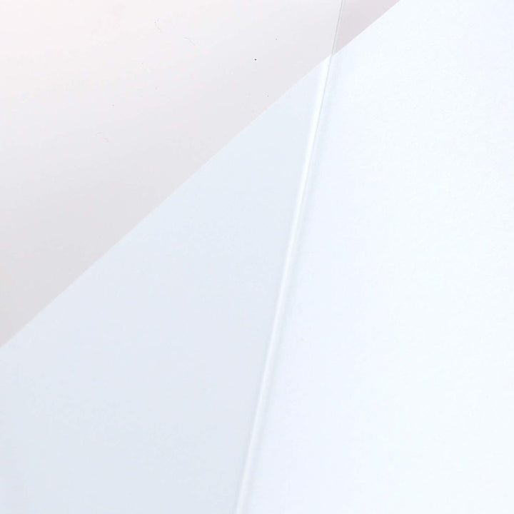 TUKA 20er Tischaufsteller A5 Hochformat mit Sockelboden, Acryl Werbeaufsteller Tischständer Doppelse