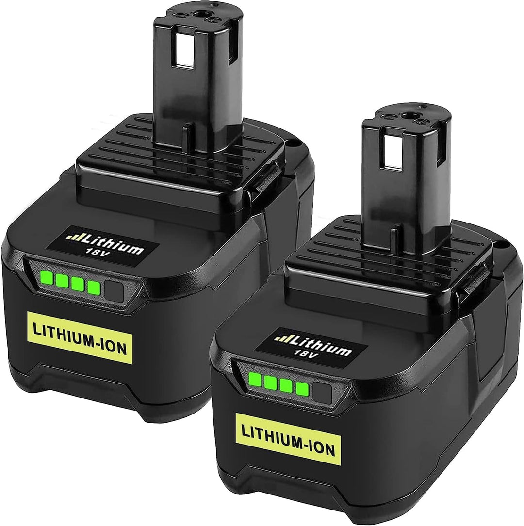 LabTEC RB18L50 2 Packungen 18V 5000mAh Lithium Akku Ersatz für Ryobi BPL1815 BPL1820G BPL1820 BPL181