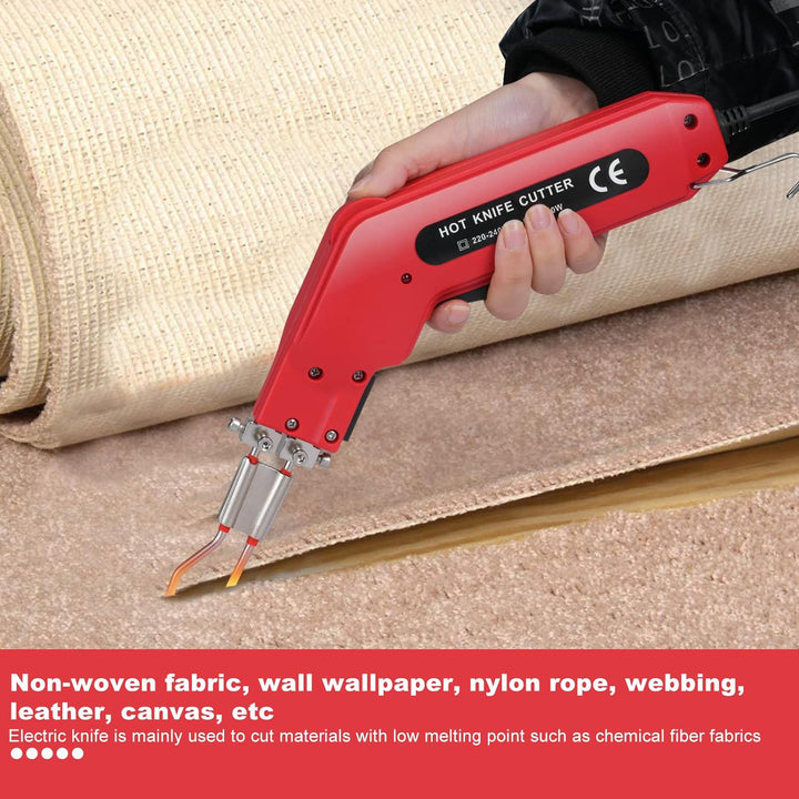 Yontwe Schaumstoffschneider, 100 W, 650 ℃ elektrisches heisses Messer, Werkzeugset zum Schneiden von