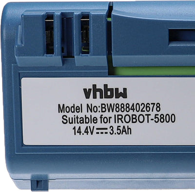 vhbw Akku kompatibel mit iRobot Scooba 5900, 5910, 5920, 5929, 5930, 5940, 5950, 5960, 5999, 6000 Ho