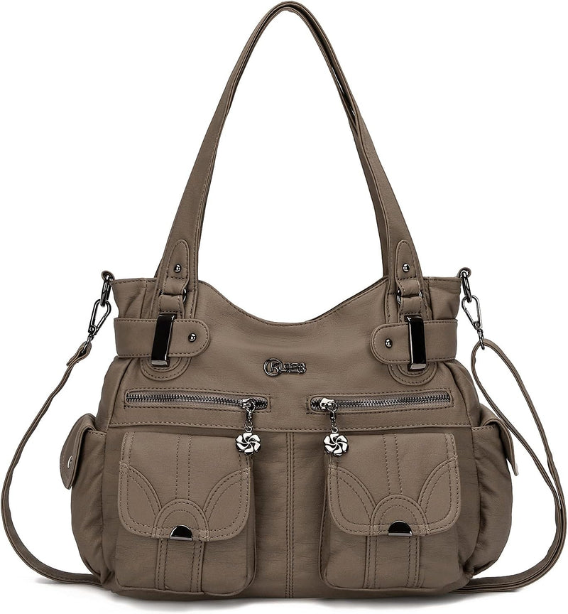 KL928 Tasche Damen Handtasche Umhängetaschen Damenhandtasche Schultertasche Lederhandtasche elegante