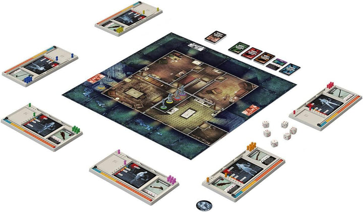 Asmodee Zombicide Night of the Living Dead, Grundspiel, Expertenspiel, Dungeon Crawler, Deutsch, Zom