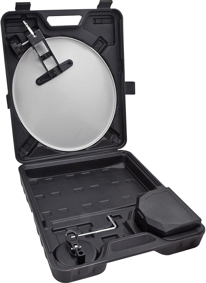 Telestar Camping Sat-Anlage im Koffer inkl. LNB, Kompass, und 10m Kabel ohne Receiver ohne Receiver