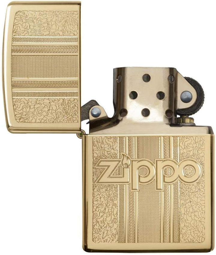 Zippo and Pattern Design - 29677 - Choice Collection 2018-60004310 - 49,95 €, S, Silber Brass Silber