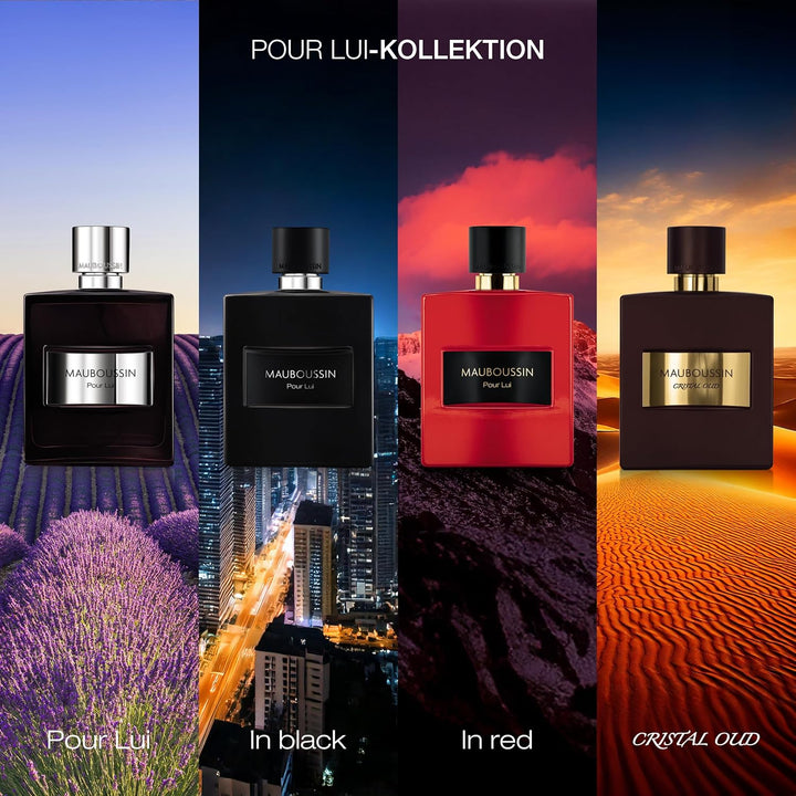 Mauboussin - Pour Lui In Black - 100ml - Holziger & Orientalischer Duft 100 ml (1er Pack), 100 ml (1