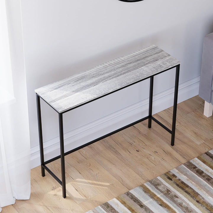 Vida Designs Brooklyn Konsolentische, Holzwerkstoff, Grau, No Drawer