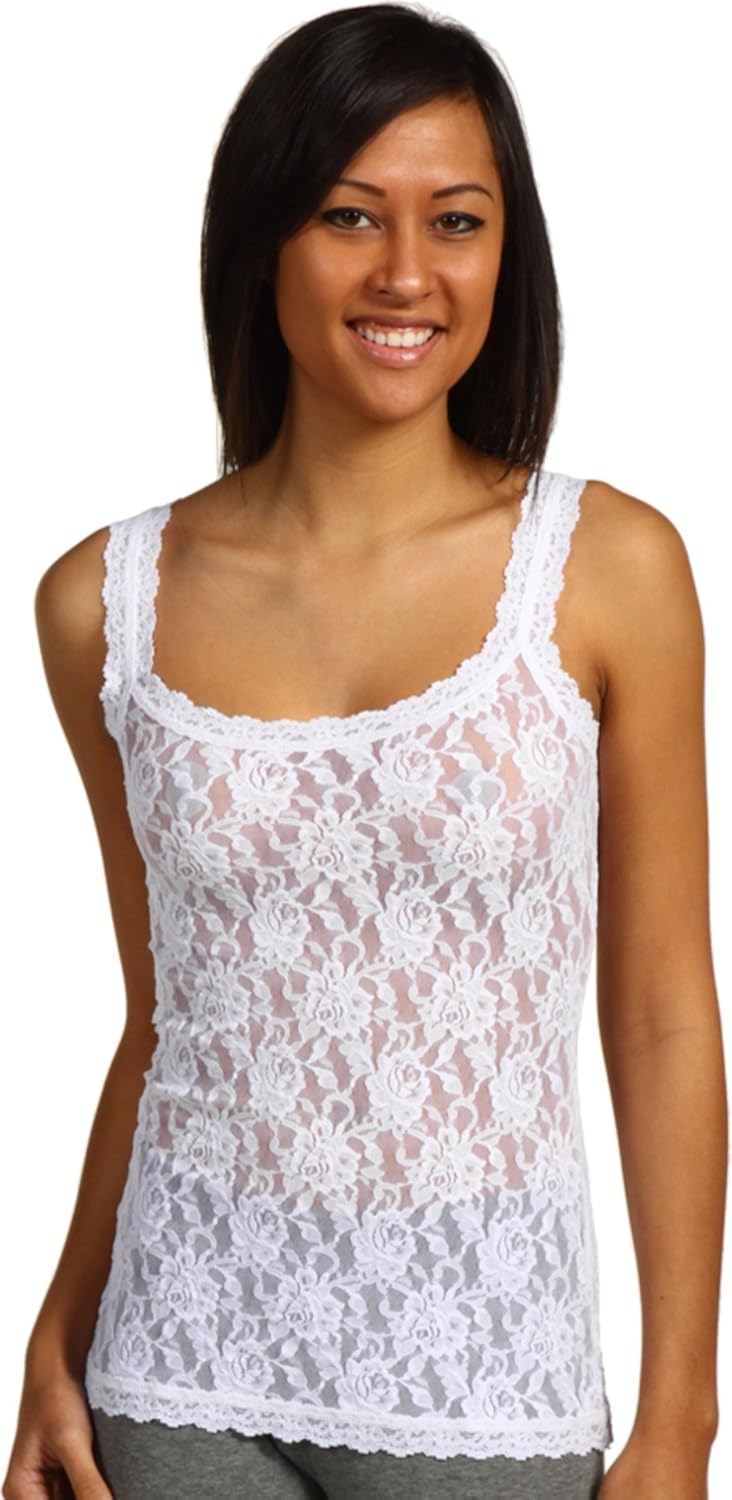 hanky panky Damen signature spitze-klassische leibchen XS Weiss, XS Weiss