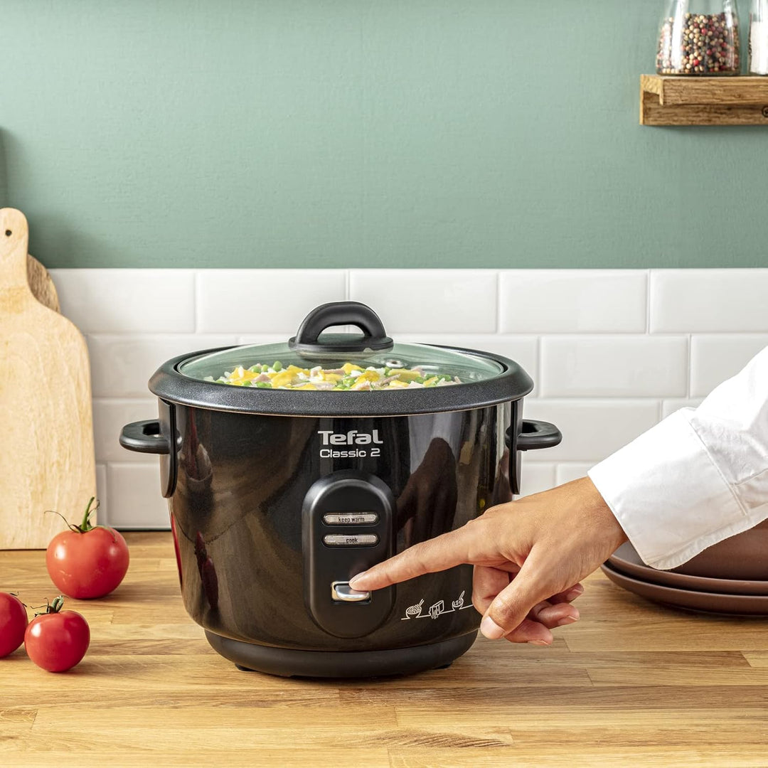 Tefal RK102811 Reiskocher Classic, schwarz-metallic 3