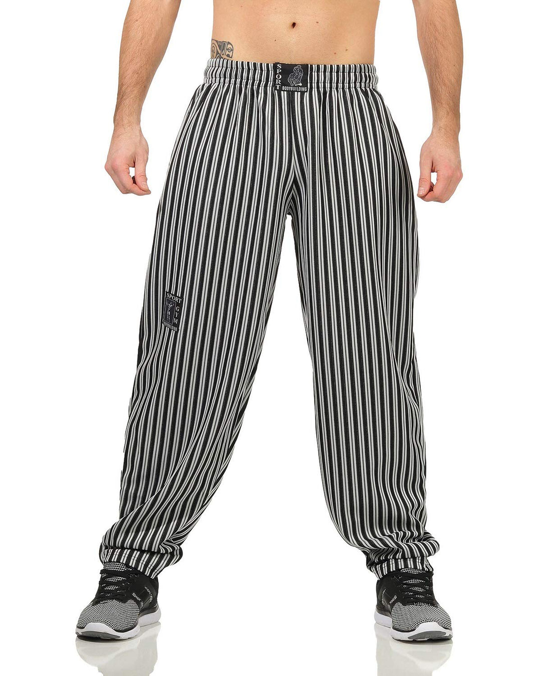 ZARMEXX Herren Sporthose Jogginghose Lang Fitnesshose Bodybuilding Kraftsport Hose Gym Pumperhose 3X